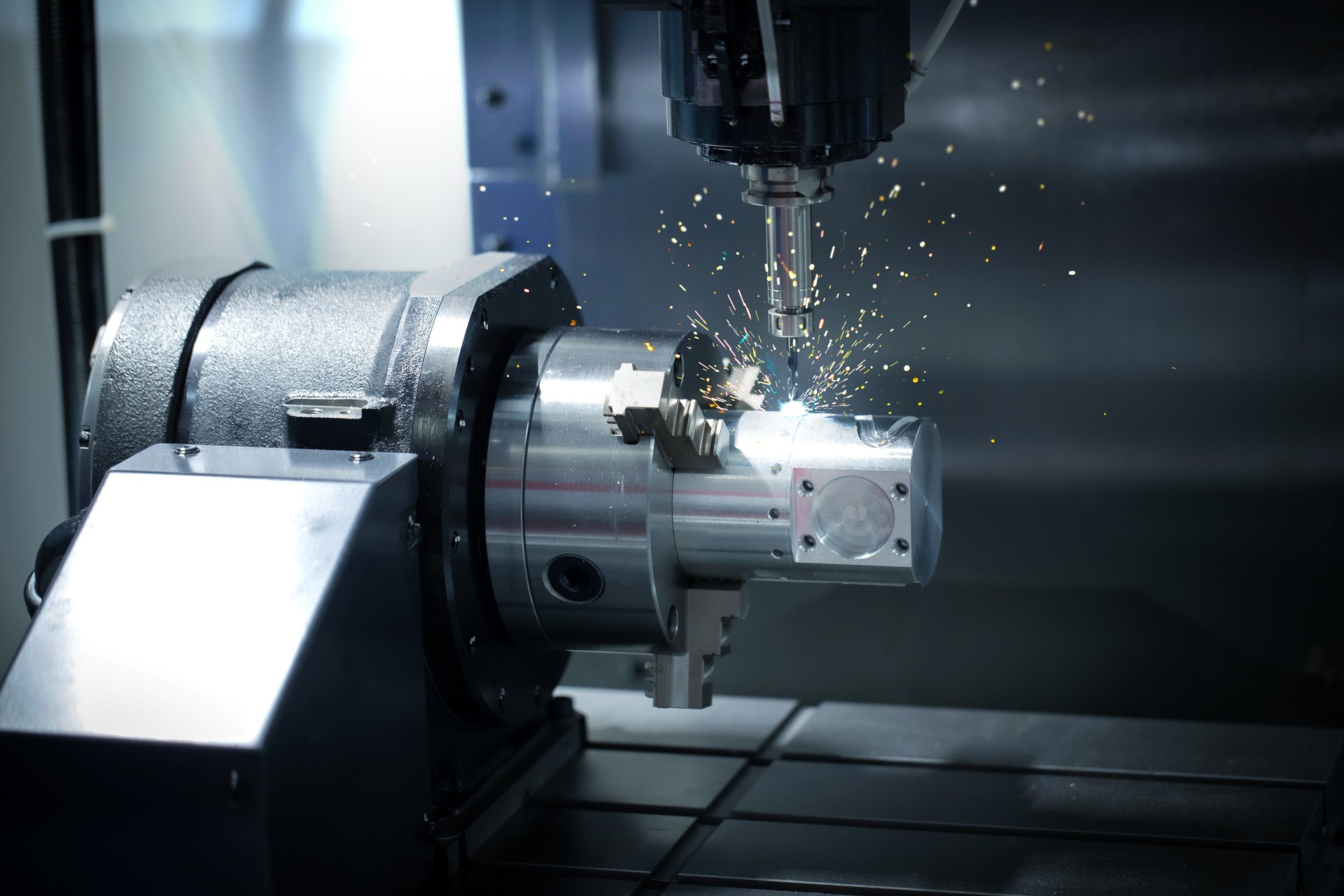 Metalworking and technology 4.0 concept